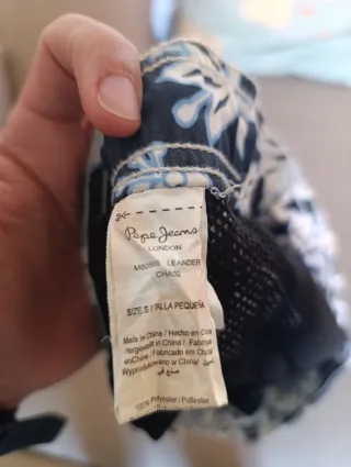 Bañador Pepe Jeans Azul y Blanco