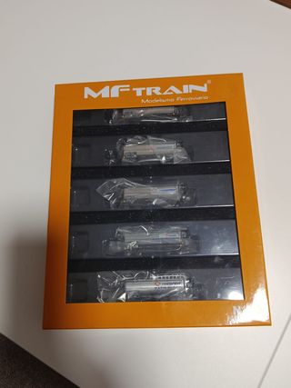 Set 5 Vagones Cisterna Zaes de MFTrain