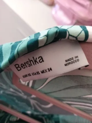 Camisa Verano Hombre Verde y Blanca