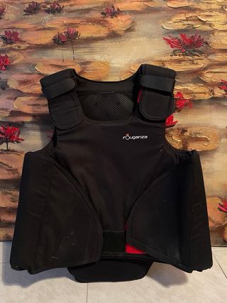 Pack hípica: protector espalda, casco y botas