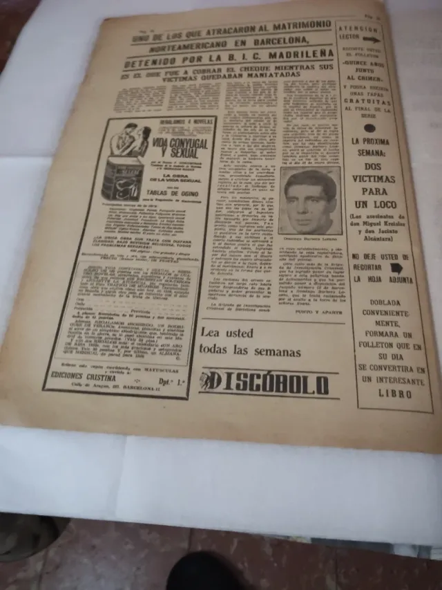 Periódico El Caso 17/02/1968