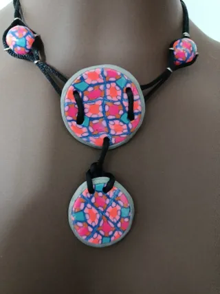 Set-parure collana+orecchini