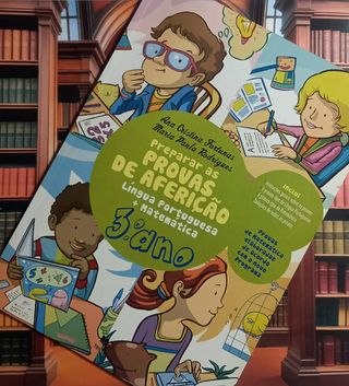 Livro escolar 3o ano - Preparar as Provas de Aferi