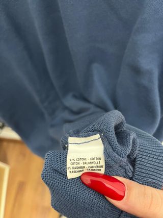 Maglione William Colore Blu Scuro Taglia XXL