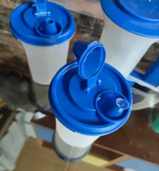 Set Contenitori Tupperware Blu