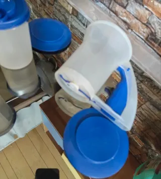 Set Contenitori Tupperware Blu