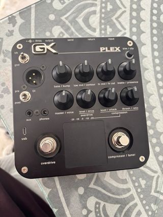 Previo DI Gallien-Krueger PLEX Negro