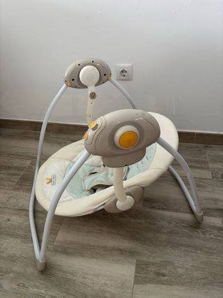 Hamaca bebé eléctrica con balanceo y música