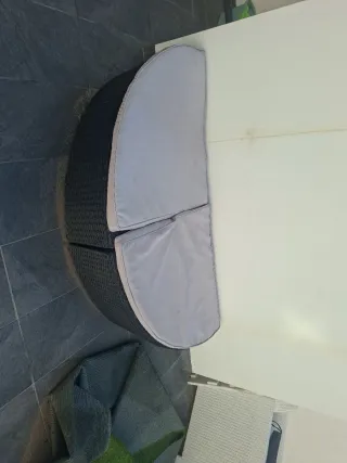 Balinesa exterior con toldo