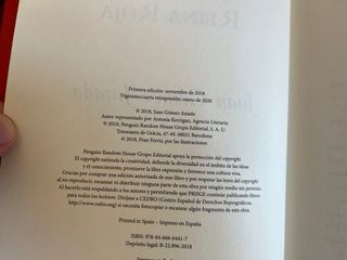 Trilogía Reina Roja tapa duraFIRMADA POR EL AUTOR.