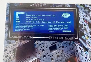 Aphex Twin Blackbox Life Recorder 21f / In A Ro