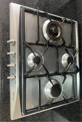 Encimera de gas Smeg 4 fuegos