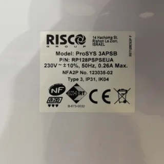 Font d'alimentació | Fuente de alimentación RISCO