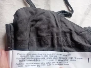 Crop top Stradivarius grigio taglia M