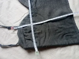 Crop top Stradivarius grigio taglia M