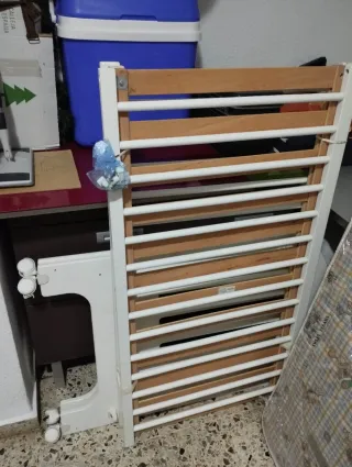 Colchón para cuna de bebé con ositos