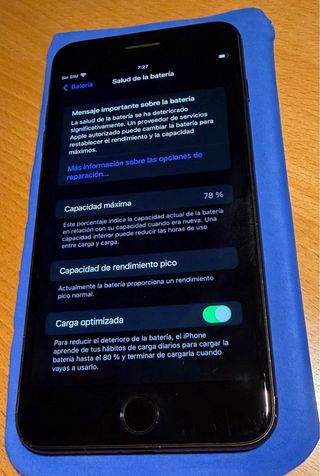 iPhone 7 Plus 256 GB Negro