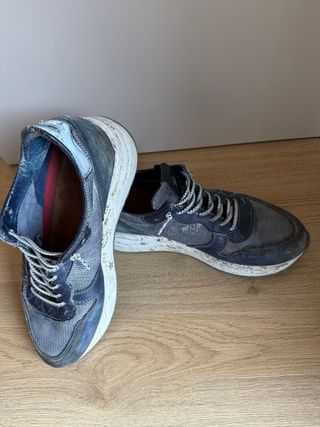 Zapatillas Cetti Azul y Gris