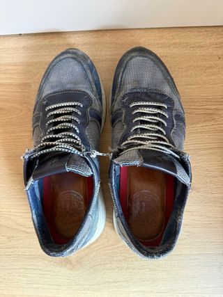 Zapatillas Cetti Azul y Gris