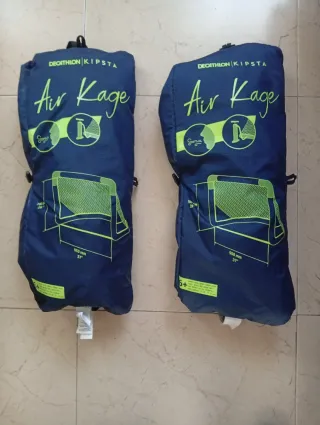 2 porte da calcio Decathlon portatili