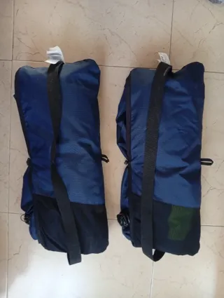 2 porte da calcio Decathlon portatili