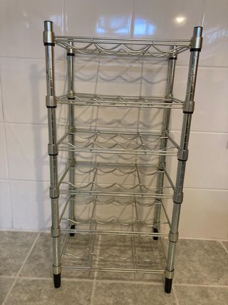 Botellero modelo OMAR ikea galvanizado.