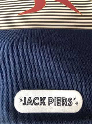 Bolsa de cuerdas con estampado de gato y Torre Eif