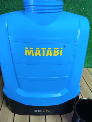 Pulverizador Eléctrico Matabi e15 LTC de Batería