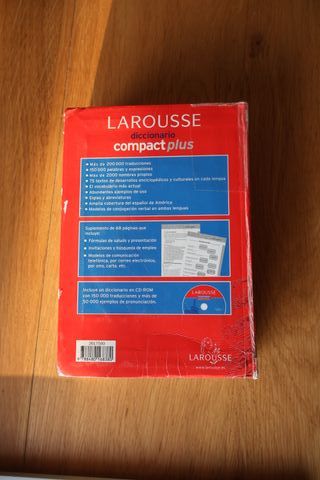 Diccionario Español a francés Larousse compacto