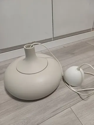 Lámpara colgante cobre metal