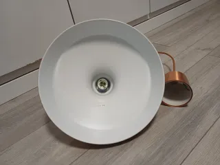 Lámpara colgante cobre metal