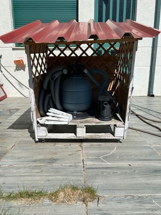 Piscina elevada desmontable