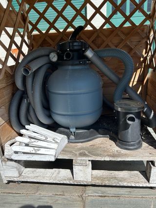 Piscina elevada desmontable