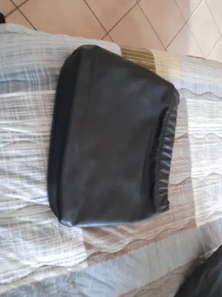 Borsa in pelle nera