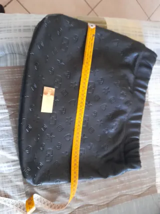Borsa in pelle nera