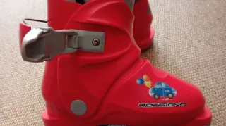 Botas de esquí Rossignol niño 18.5 rojas