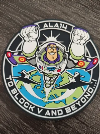 Parches militares bordados Ala 14 Ejército Aire