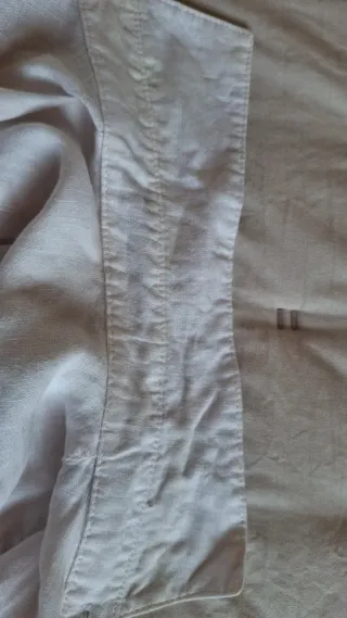 Camisa niño talla 4 blanco roto elegante