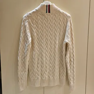 Tommy Hilfiger Jersey Cuello Cisne Blanco Ochos M