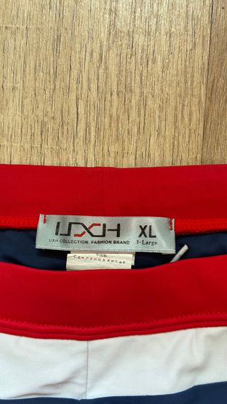 Bañador UDCH Azul/Rojo Talla XL