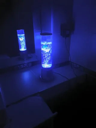 Lámpara Peces Agua Decorativa