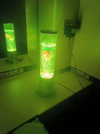 Lámpara Peces Agua Decorativa