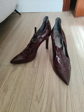 Zapatos Zara Basic Amarillos Talla 40