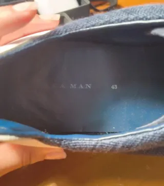 Zapatillas deportivas hombre azul