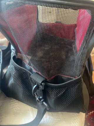 Bolsa Transportín Mascota Totto Negra