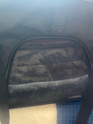Bolsa Transportín Mascota Totto Negra