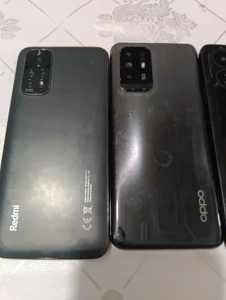Móviles Oppo y Redmi para piezas