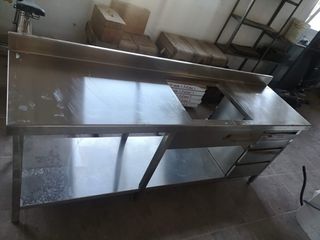 Mobiliario profesional cocina acero inoxidable ,