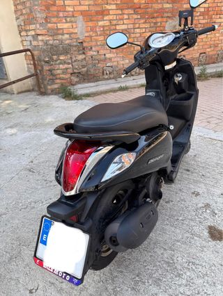 Scooter Yamaha Delight Negra 115-2016 | 34.000km