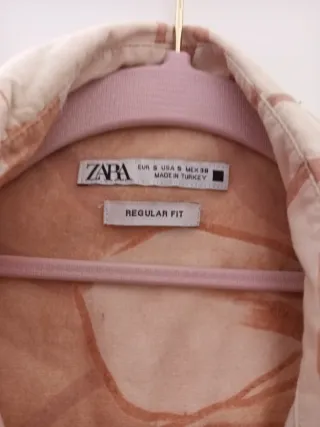 Camisa Zara Estampada Floral
